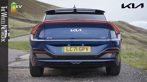 Video: 2022 Kia EV6 GT-Line 77.4 kWh RWD | Yacht Blue | Driving, Interior, Exterior (UK Spec)
