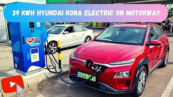 Video: How much is the consumption of the 39 kWh Hyundai Kona Electric on motorway/highway?