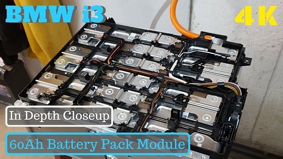 Video: BMW i3 60Ah Battery Pack Module Closeup