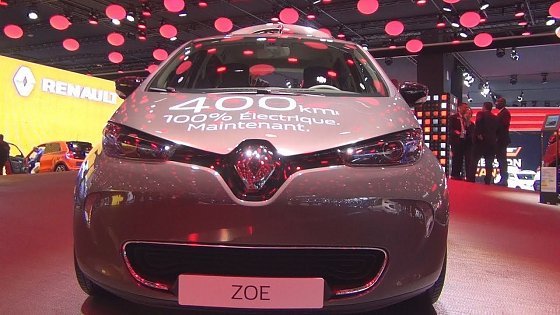 Video: Renault ZOE Limited Edition One R90 (2017) Exterior and Interior in 3D
