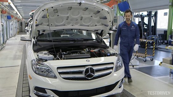 Video: Mercedes-Benz B-Class Electric Drive Production
