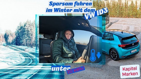 Video: VW ID3: Sparsam durch den Winter unter 18kWh 