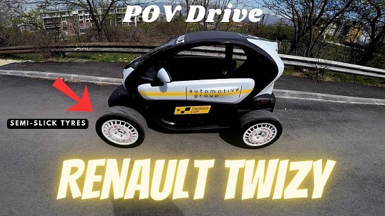 Video: Renault Twizy (17hp) - POV Drive | Cars by Vik