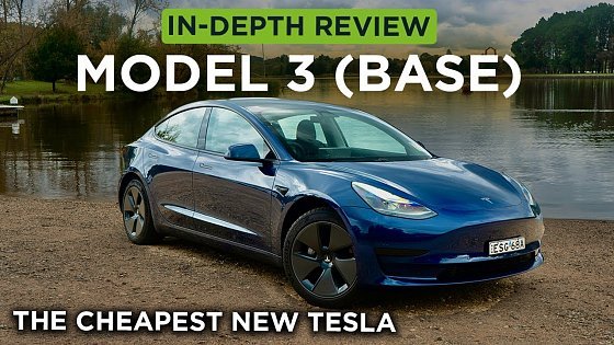 Video: 2022 Tesla Model 3 (Base) | Is the MOST AFFORDABLE Tesla still the best EV to buy? | 0-100km/h test