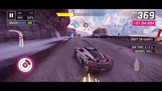 Video: Asphalt 9 Rimac Nevera special event stage 10 Touchdrive top 10%