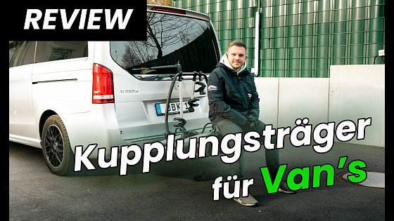 Video: Der passende Kupplungsträger für Vans wie V Klasse oder Mulitvan! Thule VeloSpace XT 3 I Dachboxking
