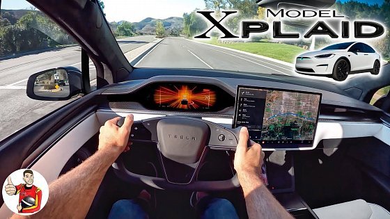 Video: The Tesla Model X Plaid is a Comfortable Family SUV That Warps Reality (POV Drive Review)