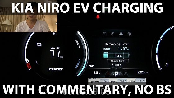 Video: Kia Niro EV charging on 200 kW fast charger