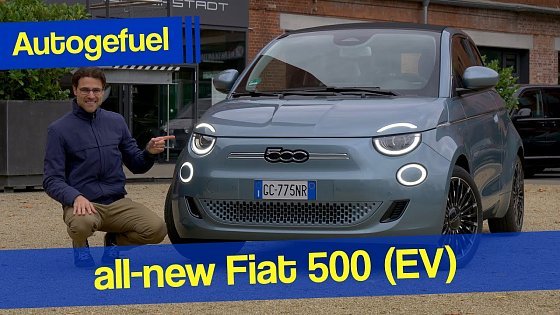 Video: 2021 Fiat 500 REVIEW - now all-electric!