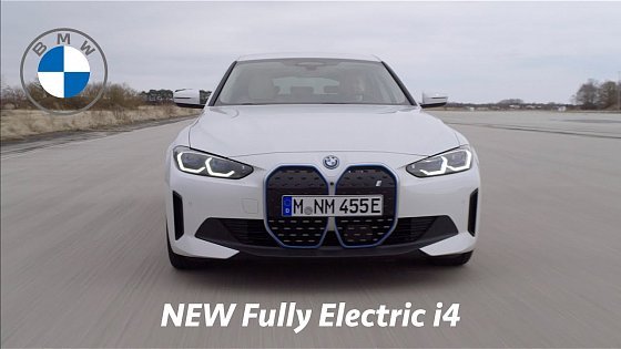 Video: BMW i4 2022 - FIRST Look | Exterior, Driving, Power, Battery Range, Launch 0 - 100 km/h in 4 sec