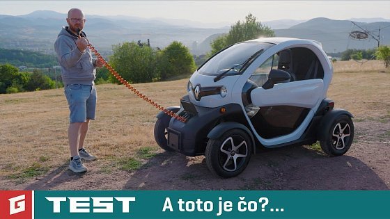 Video: Renault Twizy URBAN 80 - TEST - GARÁŽ.TV - Rasťo Chvála