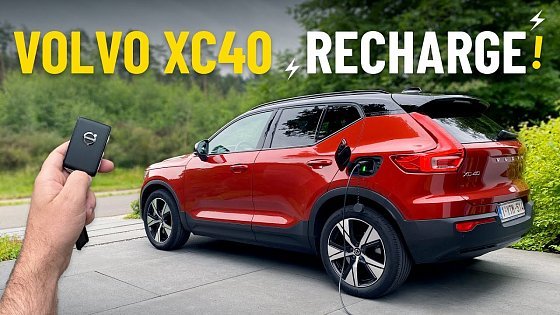 Video: NEW XC40 Recharge P8 (408 hp) - Volvo electric SUV | funny Google Assistant on board!