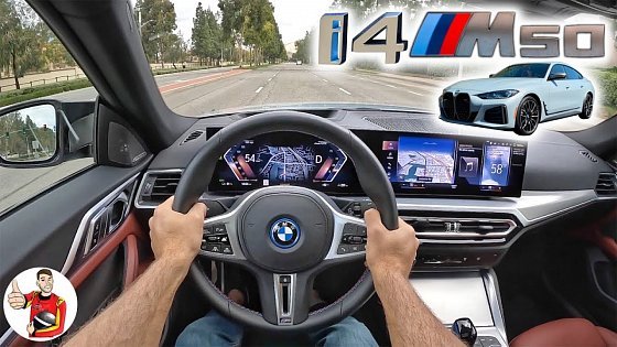 Video: The 2022 BMW i4 M50 is a Blazing Fast, but Half-Baked EV (POV Drive Review)
