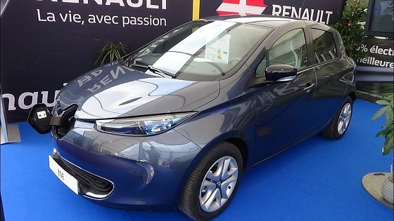 Video: 2018 Renault ZOE Zen R90 -Exterior and Interior - Salon VE Val d&#39;Isere 2018