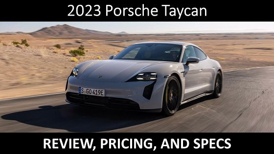 Video: 2023 Porsche Taycan REVIEW, PRICING, AND SPECS