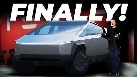 Video: FINALLY! Elon Musk Announces The Tesla Cybertruck&#39;s Release Date In HUGE Update!