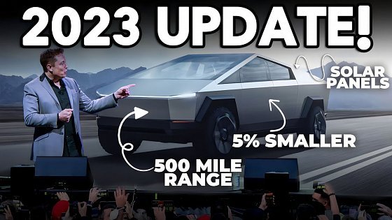 Video: The ALL NEW 2023 Tesla Cybertruck Update Is Here!