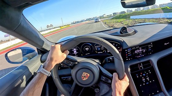 Video: Porsche Taycan Turbo - Can a 616hp EV Handle Abuse? (POV Binaural Audio)
