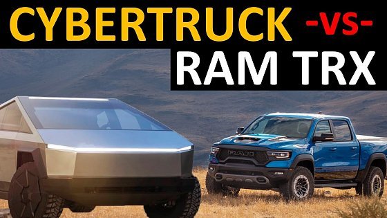 Video: Tesla Cybertruck vs Ram 1500 TRX: Which SUPERTRUCK is really BETTER?