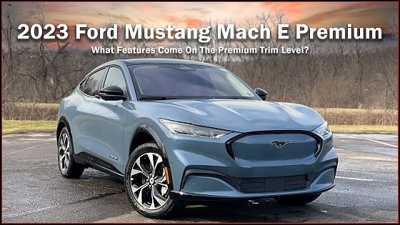 Video: How Well Equipped Is the Premium Trim? | 2023 Ford Mustang Mach E Premium Overview