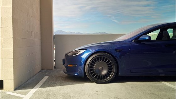 Video: I Drive A Tesla Model S Plaid w/ The New Aero Wheels