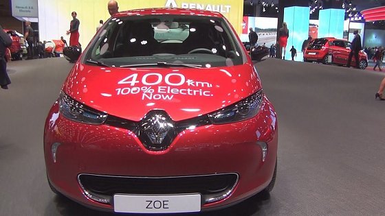 Video: Renault ZOE Intens R90 (2017) Exterior and Interior in 3D