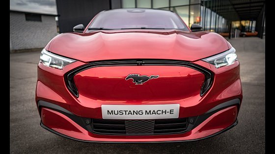 Video: Ford Mustang Mach-E First Roll In Norway | 1080p 60fps