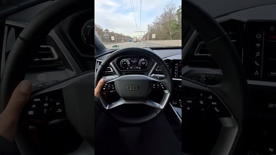 Video: 2022 Audi Q4 35 e-tron *ACCLERATION* SHORT! #short #shorts #dailyshorts #dailyshort #audi #etron