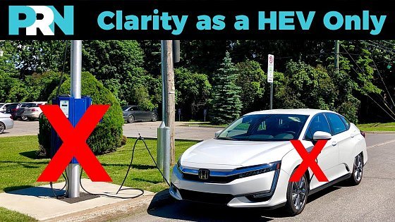 Video: How Efficient is the Honda Clarity PHEV if You Never Plug it in?