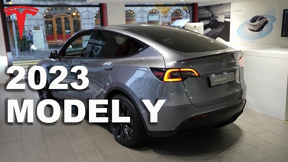 Video: 2023 Tesla Model Y Review With All New Updates