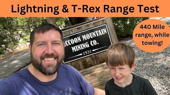 Video: Range Test with Ford Lightning and T Rex Range Extending Camper