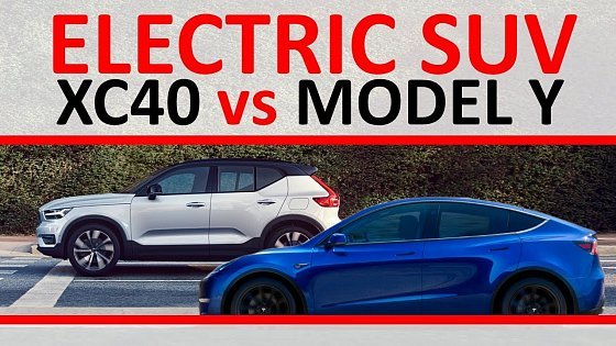 Video: Tesla Model Y vs Volvo XC40 Recharge: Electric SUV Showdown