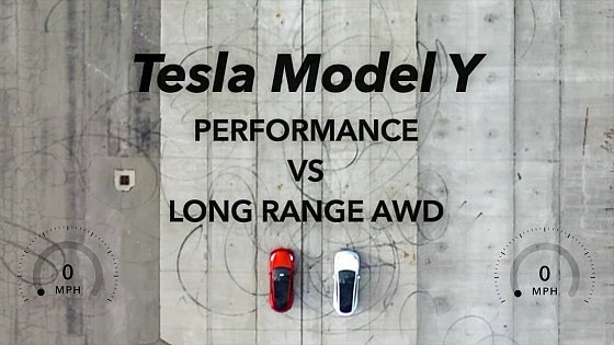Video: Performance VS Long Range AWD | Putting the Model Y Trims to the Test