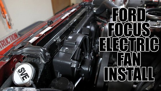 Video: Ford Focus electric Fan Installation On My TURBO FOXBODY Mustang!