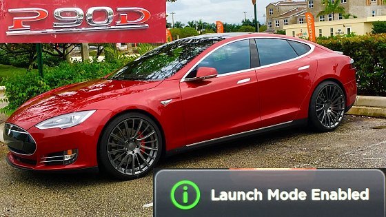 Video: New Launch Mode Test on Tesla Model S P90D Ludicrous