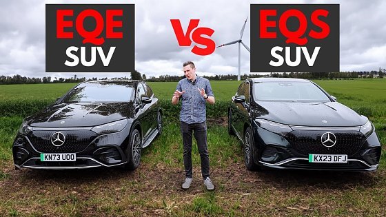 Video: Mercedes EQE SUV vs EQS SUV | ULTIMATE Comparison!