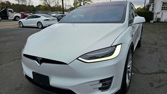 Video: 2016 Tesla Model X 90D EV AWD fully loaded 80,000 miles with 3rd row