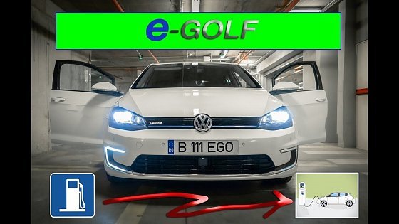 Video: Volkswagen E-GOLF FULL ELECTRIC - Avantaje si dezavantaje !!!