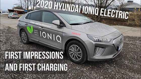 Video: Hyundai Ioniq Electric 2020 (38 kWh) - first impressions and charging