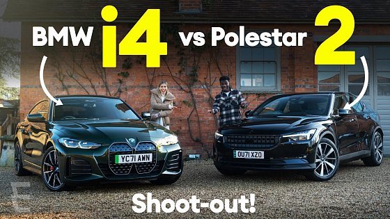 Video: BMW i4 vs Polestar 2 2022 shoot-out – Two Tesla alternatives but which is best? / Electrifying