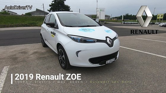 Video: 2019 Renault ZOE R110 (POV Test Drive) // AutoDriverTV