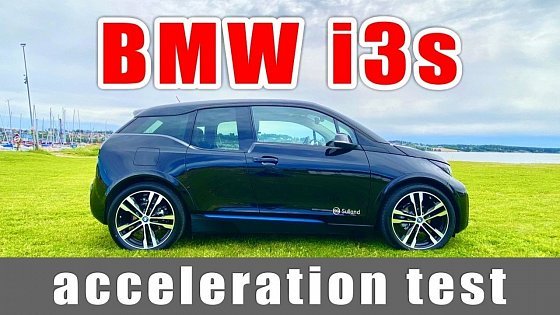 Video: BMW i3s acceleration test 0-62mph 