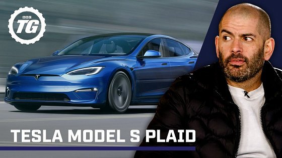 Video: Chris Harris on... Tesla Model S &#39;Plaid&#39;: 0-60 in under 2 seconds | Top Gear