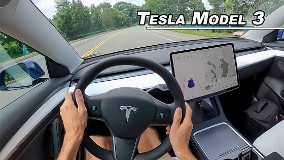 Video: 2021 Tesla Model 3 Performance - Is it a Driver&#39;s Car? (POV)