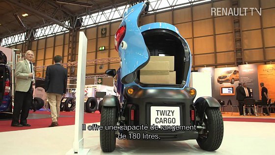 Video: Renault Twizy Cargo at the Birmingham CV Show | Groupe Renault