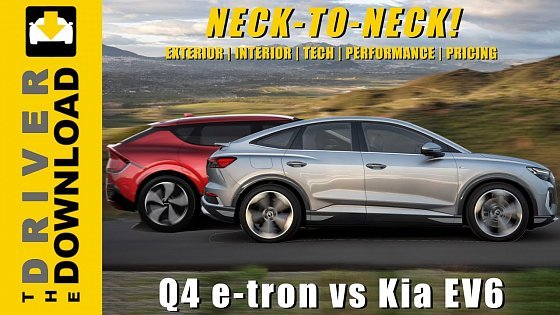 Video: Q4 e-tron vs Kia EV6: A Neck-to-Neck Race with a Photo Finish!