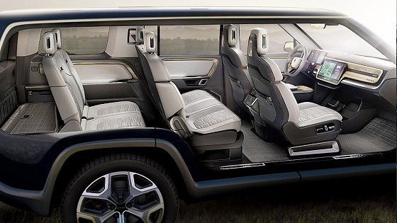 Video: 2021 Rivian R1S - INTERIOR ($85.000) | Perfect Electric SUV to Fight Tesla Model X