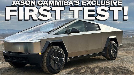 Video: Exclusive 2024 Tesla Cybertruck Full Review &amp; Drag Race w R1T &amp; Hummer — Jason Cammisa on the ICONS