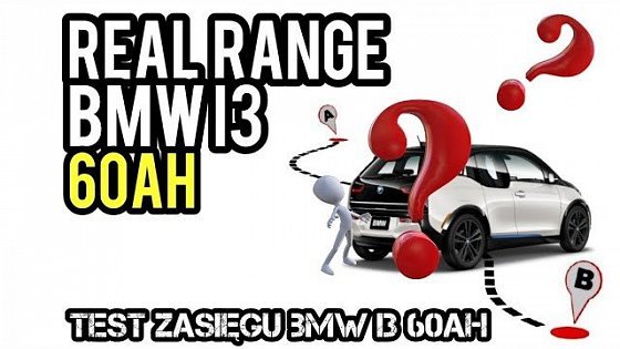 Video: Range BMW i3 - Real range BMW I3 60ah -Bmw i3 range, realny zasięg bmw i3 60ah