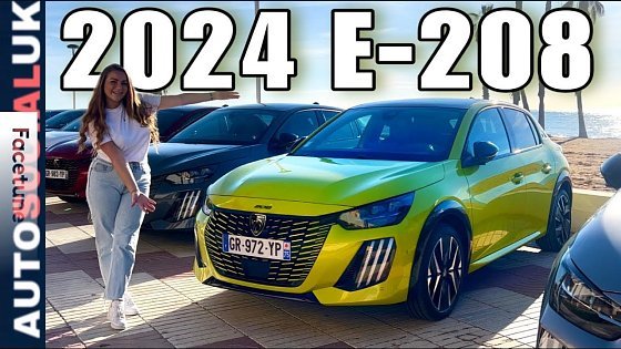Video: 2024 NEW Peugeot E-208 - What&#39;s changed? 4K